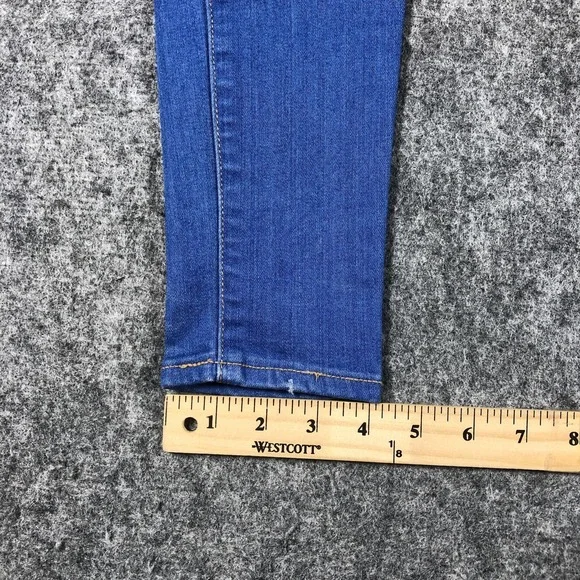 American Eagle Jeans Womens 00 Blue High Rise Jegging Super Super Stretch Skinny - Picture 9 of 16